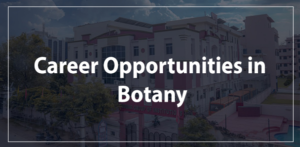 Career Opportunities in Botany